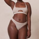 naadloze bh & string/slip set vrouwen nerts Lounge ondergoed 008ZJ190 - Image 23