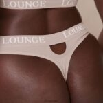 naadloze bh & string/slip set vrouwen nerts Lounge ondergoed 008ZJ190 - Image 4