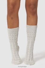 nauwsluitende gebreide sokken vrouwen vorst Lounge kleding 008ZJ951 - Image 4
