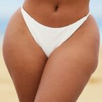 New Yorkse bikinislip met textuur vrouwen room Lounge badkleding 008ZJ977