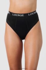opvoedingsbriefjes vrouwen zwart Lounge ondergoed 008ZJ430
