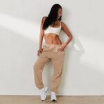 oversized joggingbroek x jess hunt vrouwen karamel Lounge kleding 008ZJ817