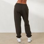 oversized joggingbroek x jess hunt vrouwen zwart gewassen Lounge kleding 008ZJ802 - Image 2