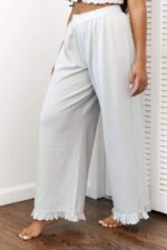 pyjamabroek met ruches vrouwen vorst Lounge kleding 008ZJ941 - Image 3