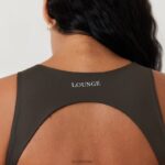 racerback bodysuit x jess hunt vrouwen zwart gewassen Lounge kleding 008ZJ790 - Image 4