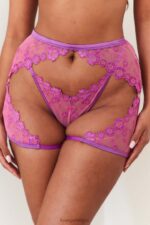 roxanne intimi ingesteld vrouwen paars Lounge ondergoed 008ZJ329 - Image 3