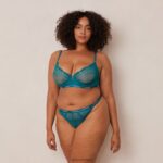 royal balconnet bh & string set vrouwen turkoois Lounge ondergoed 008ZJ104 - Image 9