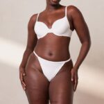 sculpt push-up T-shirt bh en g-string/slip set vrouwen wit Lounge ondergoed 008ZJ111 - Image 21
