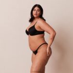 sculpt push-up T-shirt bh en g-string/slip set vrouwen zwart Lounge ondergoed 008ZJ115 - Image 3