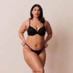 sculpt push-up T-shirt bh en g-string/slip set vrouwen zwart Lounge ondergoed 008ZJ115 - Image 9