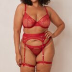 Selina intimi ingesteld vrouwen kastanjebruin Lounge ondergoed 008ZJ346 - Image 3