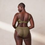 Set van mesh bh en string/slip vrouwen khaki Lounge ondergoed 008ZJ186 - Image 10