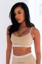 slaappyjama bralette vrouwen nerts Lounge ondergoed 008ZJ366 - Image 3