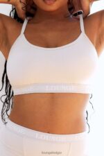 slaappyjama bralette vrouwen parel Lounge ondergoed 008ZJ365 - Image 4