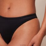 strakke, mindful string vrouwen zwart Lounge ondergoed 008ZJ634 - Image 3