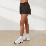 sweatshort x jess hunt vrouwen zwart gewassen Lounge kleding 008ZJ806