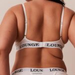 Ultracomfortabele geribbelde T-shirt-bh en stringset vrouwen wit Lounge ondergoed 008ZJ86 - Image 6