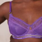 Vogue balconette bh & string/slip set vrouwen paars Lounge ondergoed 008ZJ75 - Image 18