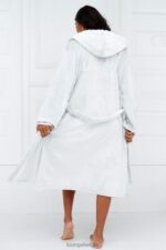 zo zachte luxe kamerjas vrouwen grijs Lounge kleding 008ZJ948 - Image 2